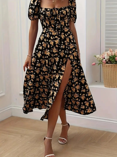 Adelle™ | Robe chic avec fente