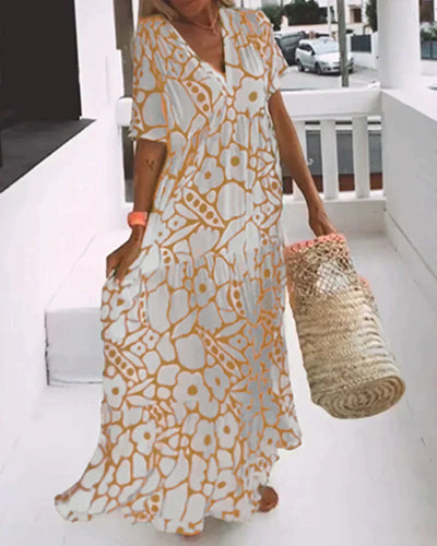 Malou™ | Robe mer de fleurs