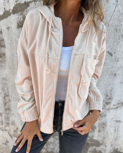 Lois™ | Sweat à capuche zippé de printemps