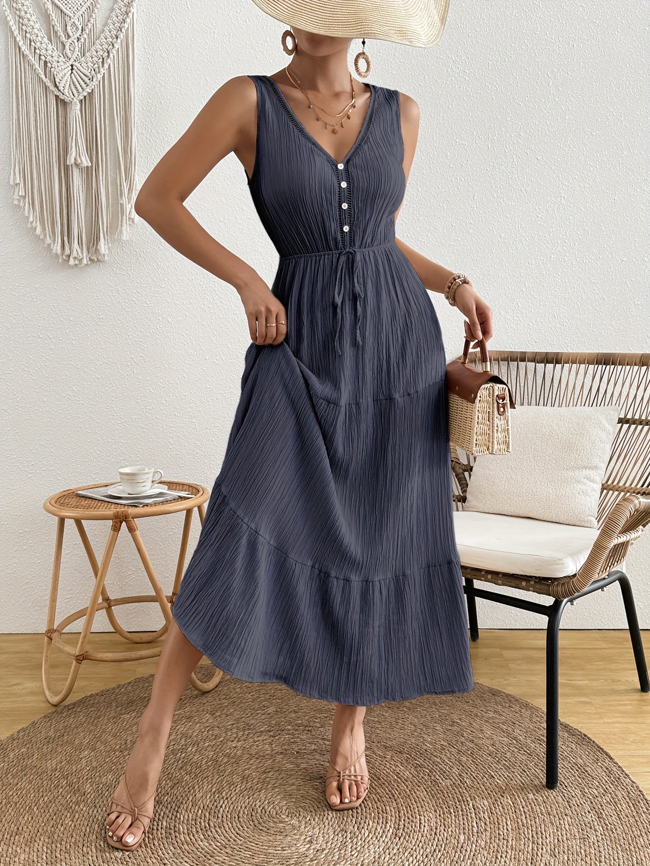 Léna | Robe d'été élégante sans manches