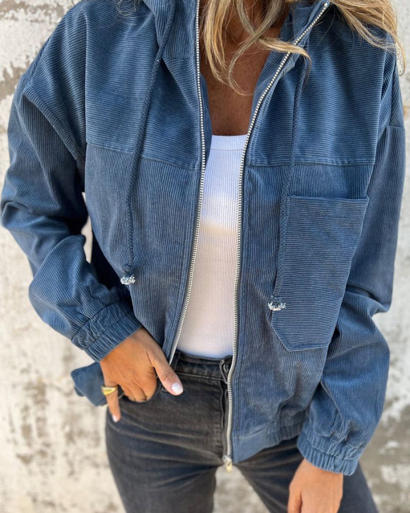 Lois™ | Sweat à capuche zippé de printemps