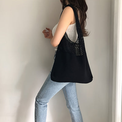 Sac de plage bohème chic en crochet