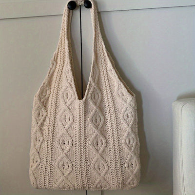 Sac hobo vintage en tricot