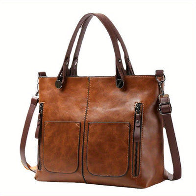 Sac cabas grande capacité style vintage