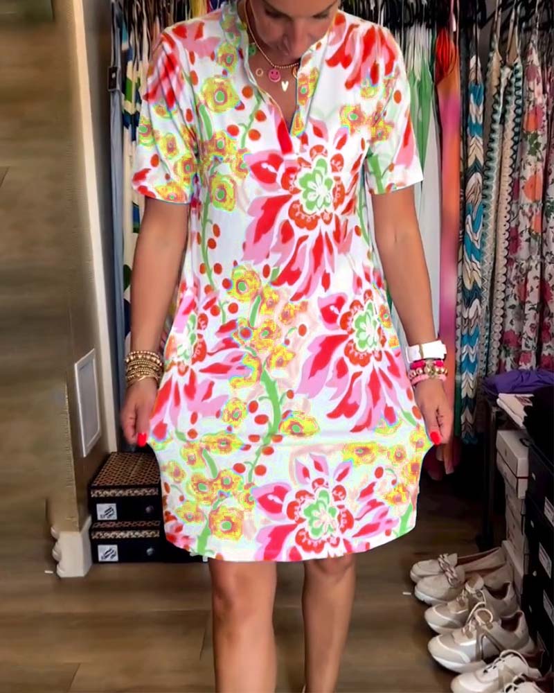 Isel™ | Robe à col en V