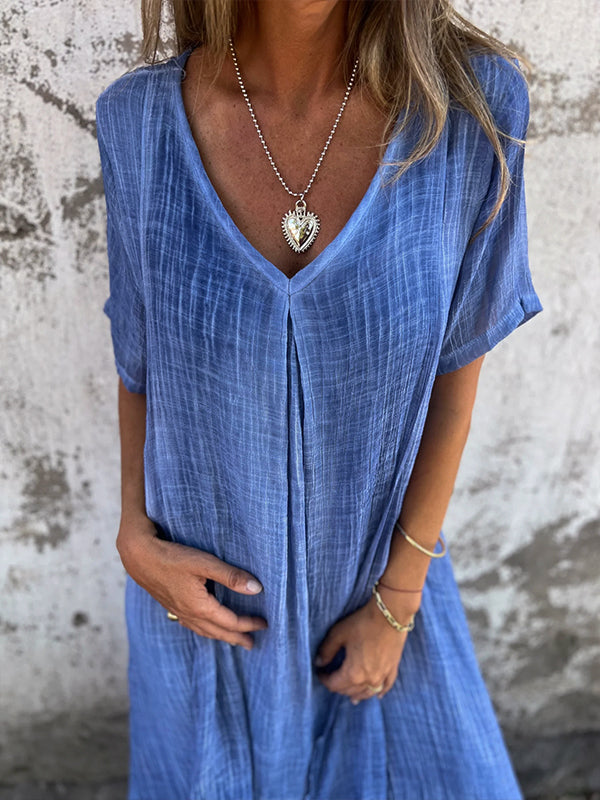 Laura™ | Robe ample à col en V