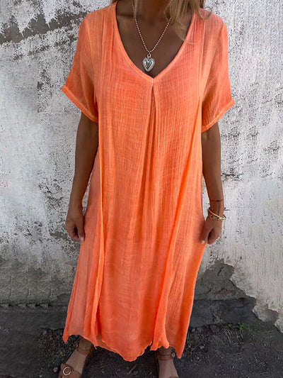 Laura™ | Robe ample à col en V