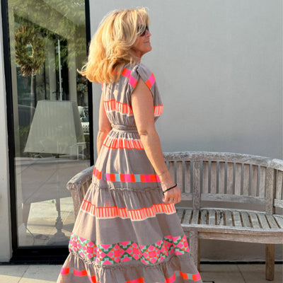 Esmee™ | Robe Longue Colorée d’Été