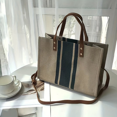 Sac cabas rayé