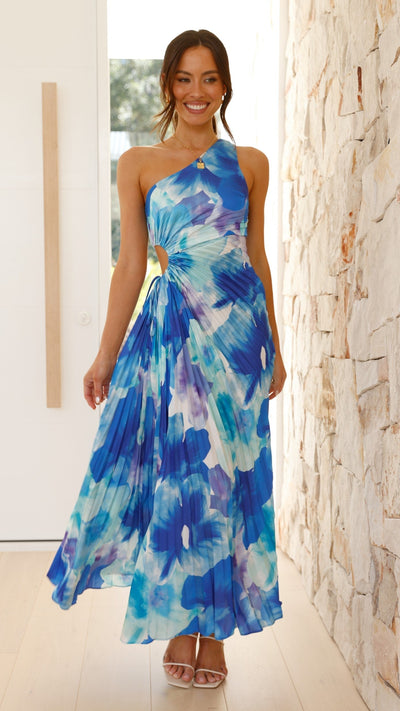 Sienna™ | Élégante robe longue à découpes