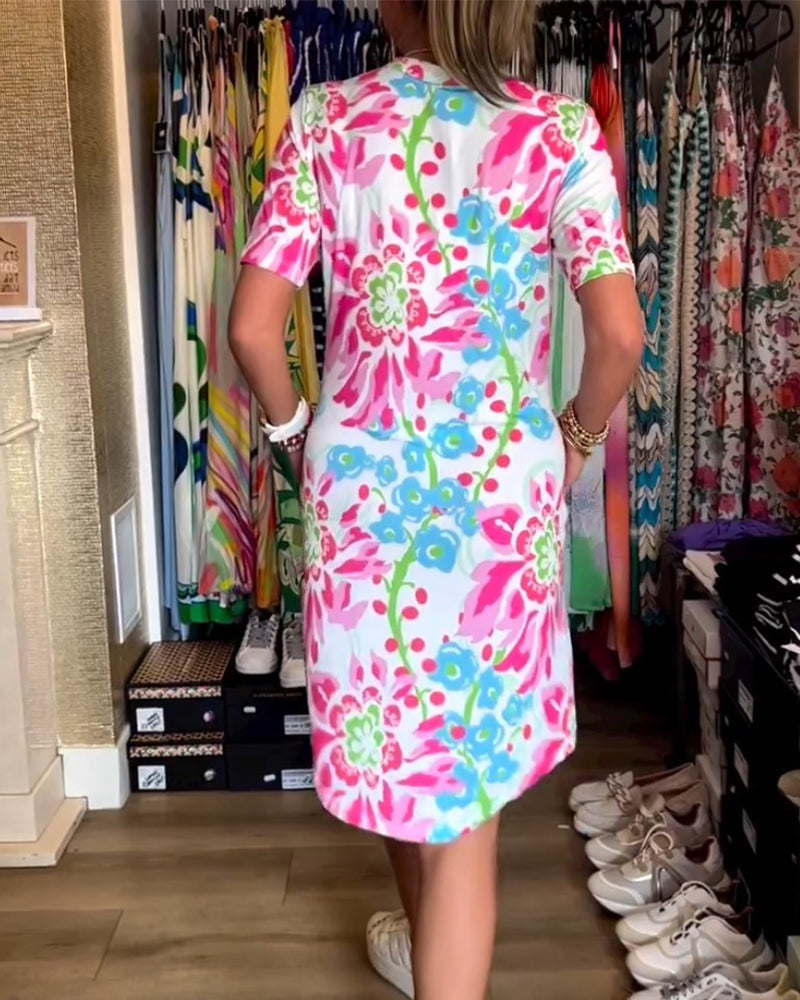 Isel™ | Robe à col en V