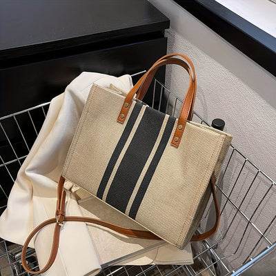 Sac cabas rayé