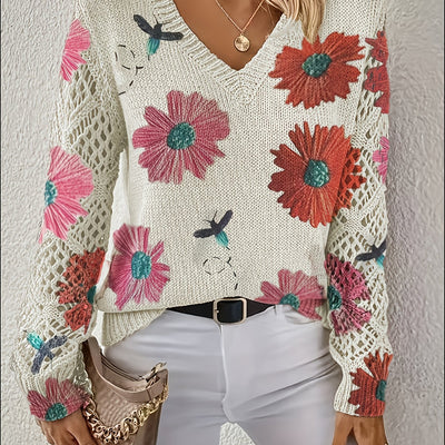 Inès™ | Pull Douceur Florale