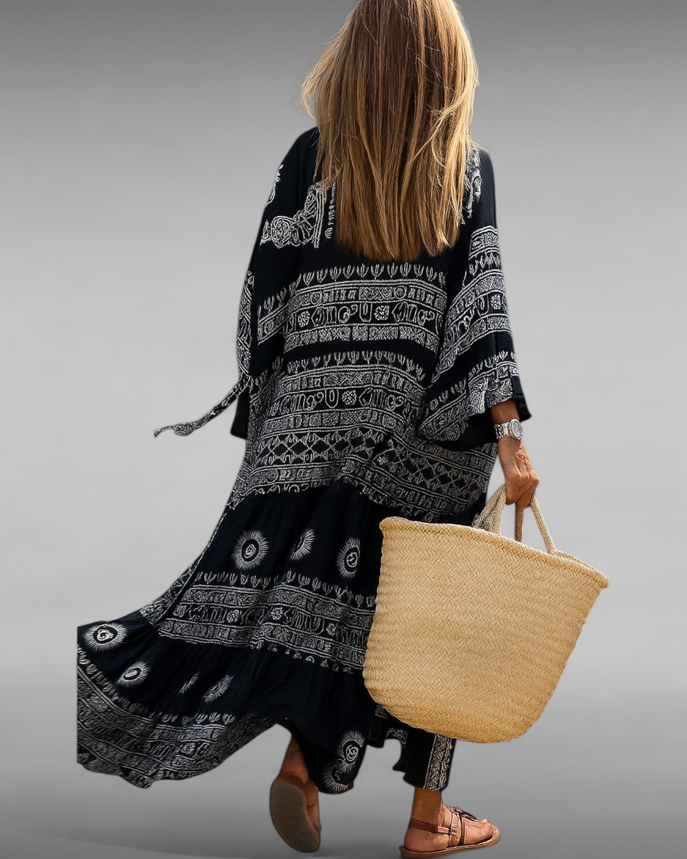 Soraya | Robe bohème longue