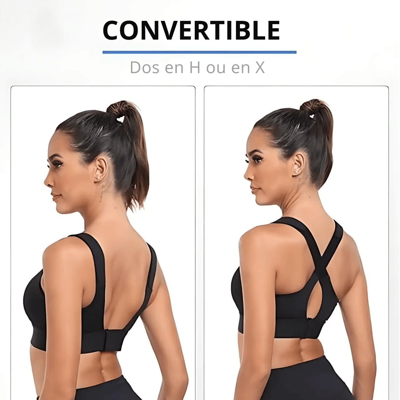 Brassière Fit&Go - Maintien, confort et liberté de mouvement