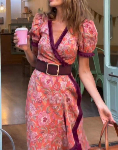 Manon™ | Robe d’été à manches bouffantes