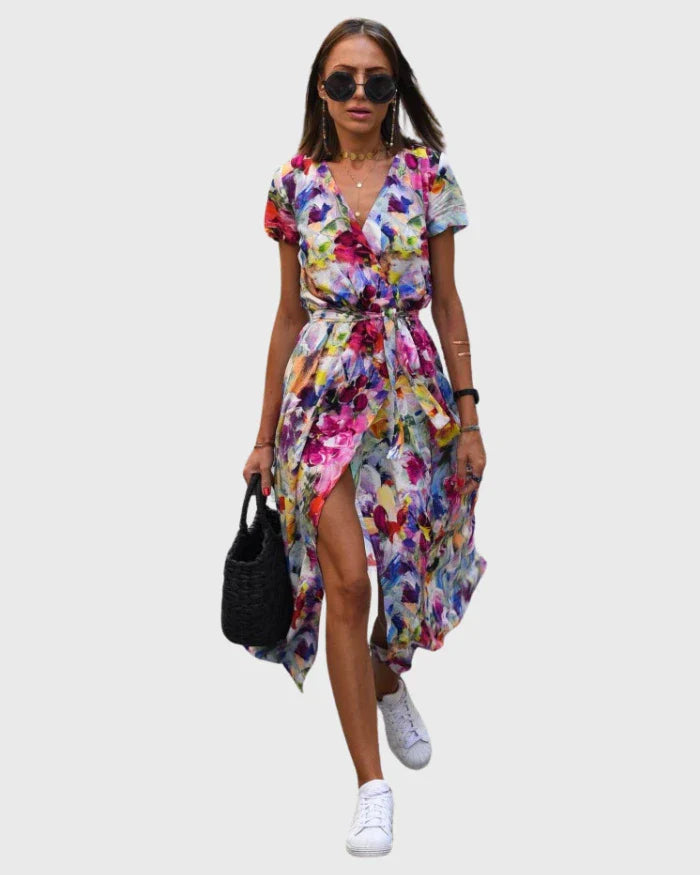 Liora™ | Robe statement florale