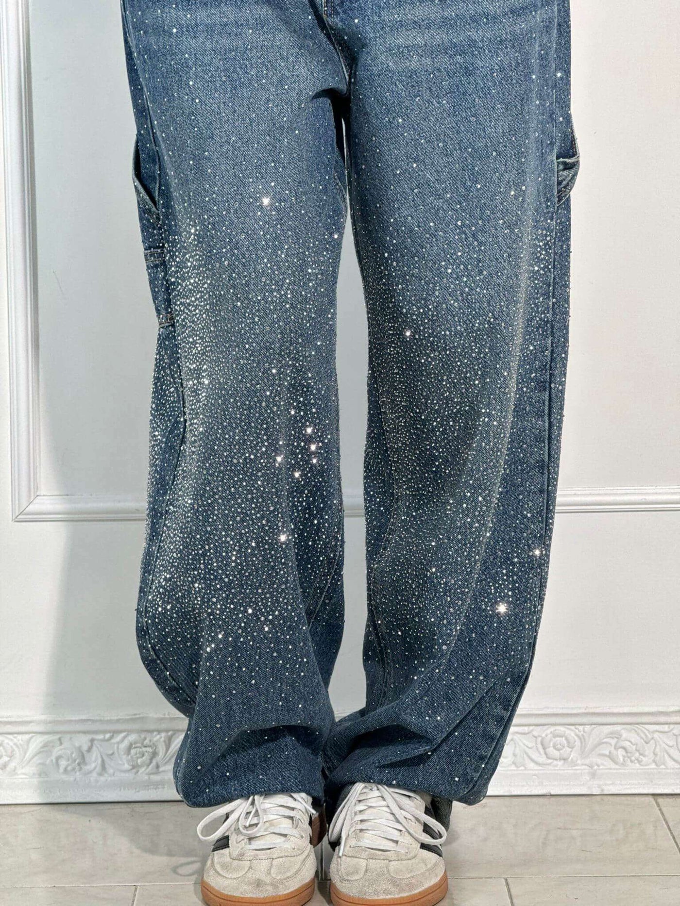 Sophie | Wijde Glitterbroek