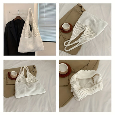Sac de plage bohème chic en crochet