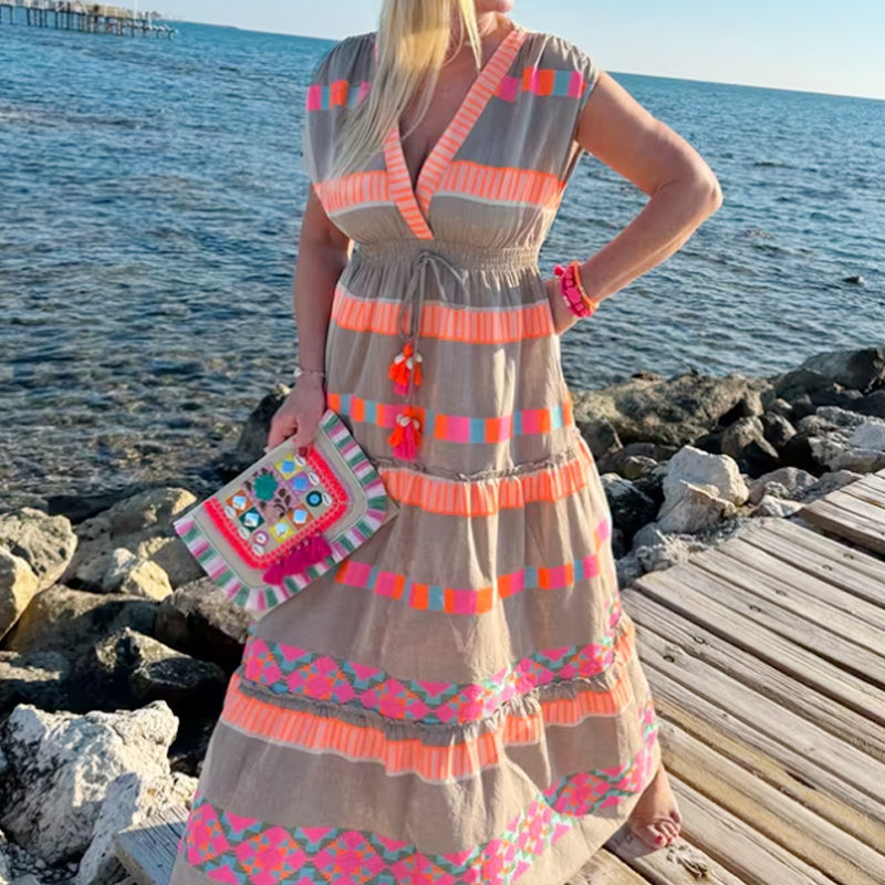 Esmee™ | Robe Longue Colorée d’Été