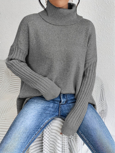 Adeline™ | Pull col roulé ample