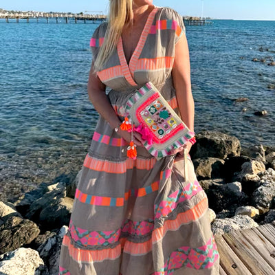 Esmee™ | Robe Longue Colorée d’Été