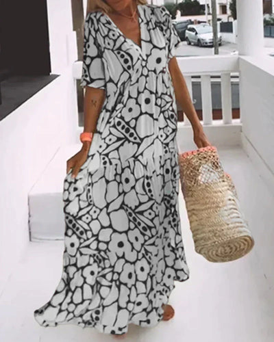 Malou™ | Robe mer de fleurs