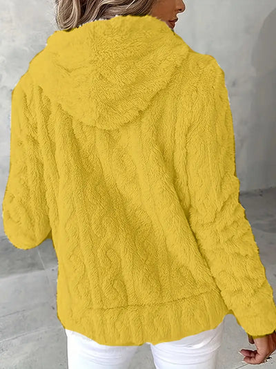 Léonie™ | Veste cocoon zippée