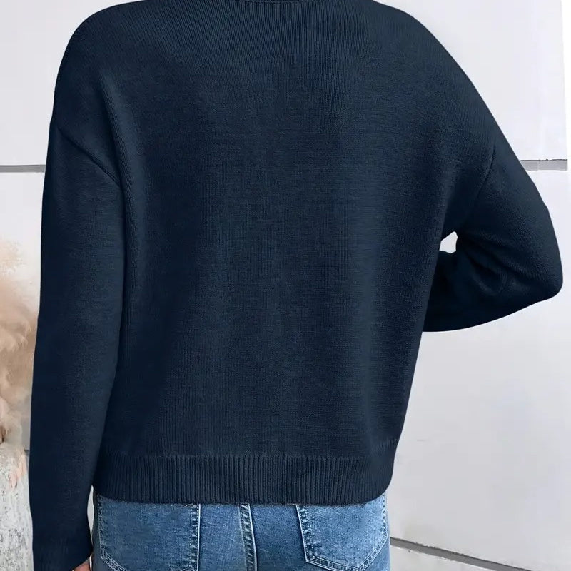 Aurélie™ | Pull col dentelle