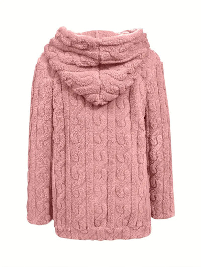 Léonie™ | Veste cocoon zippée