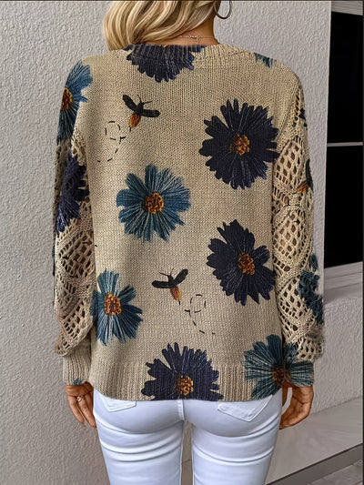 Inès™ | Pull Douceur Florale