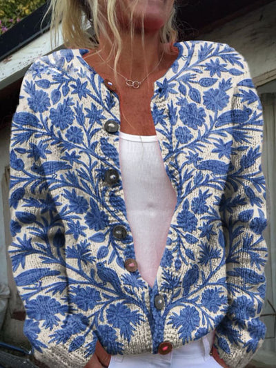 Estelle™ | Gilet à motifs floraux