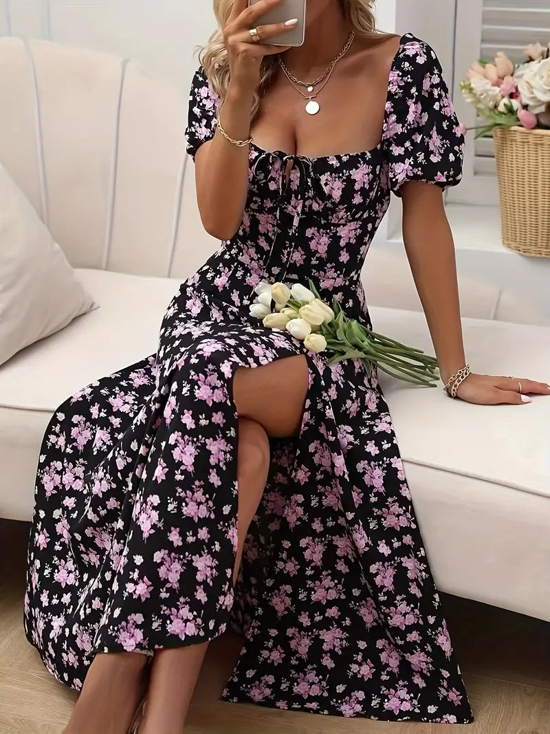 Adelle™ | Robe chic avec fente