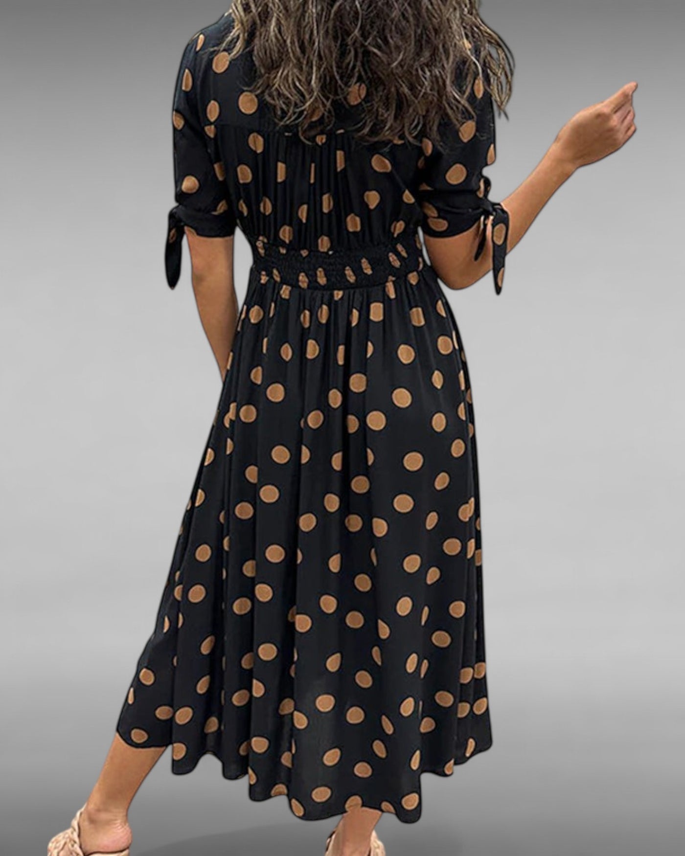 Aurélie | Robe Chic à Pois
