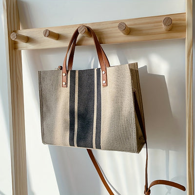 Sac cabas rayé