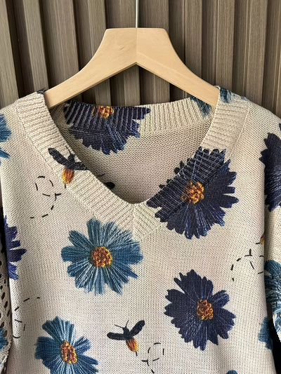 Inès™ | Pull Douceur Florale