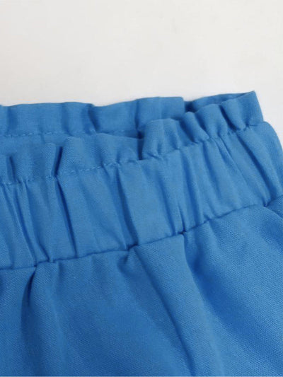 Caja™ | Ensemble short en lin estival & blouse