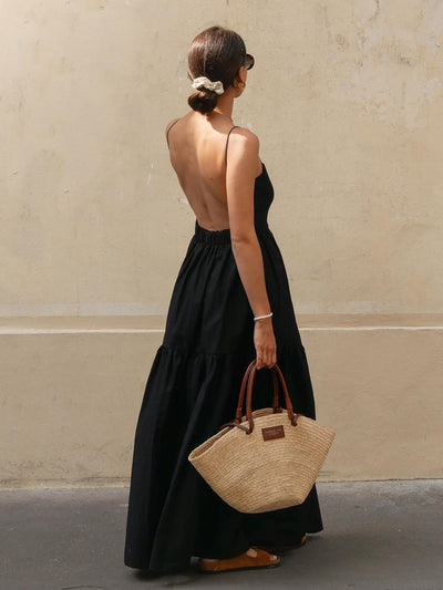 Anaïs™ | Robe Noir Détendue