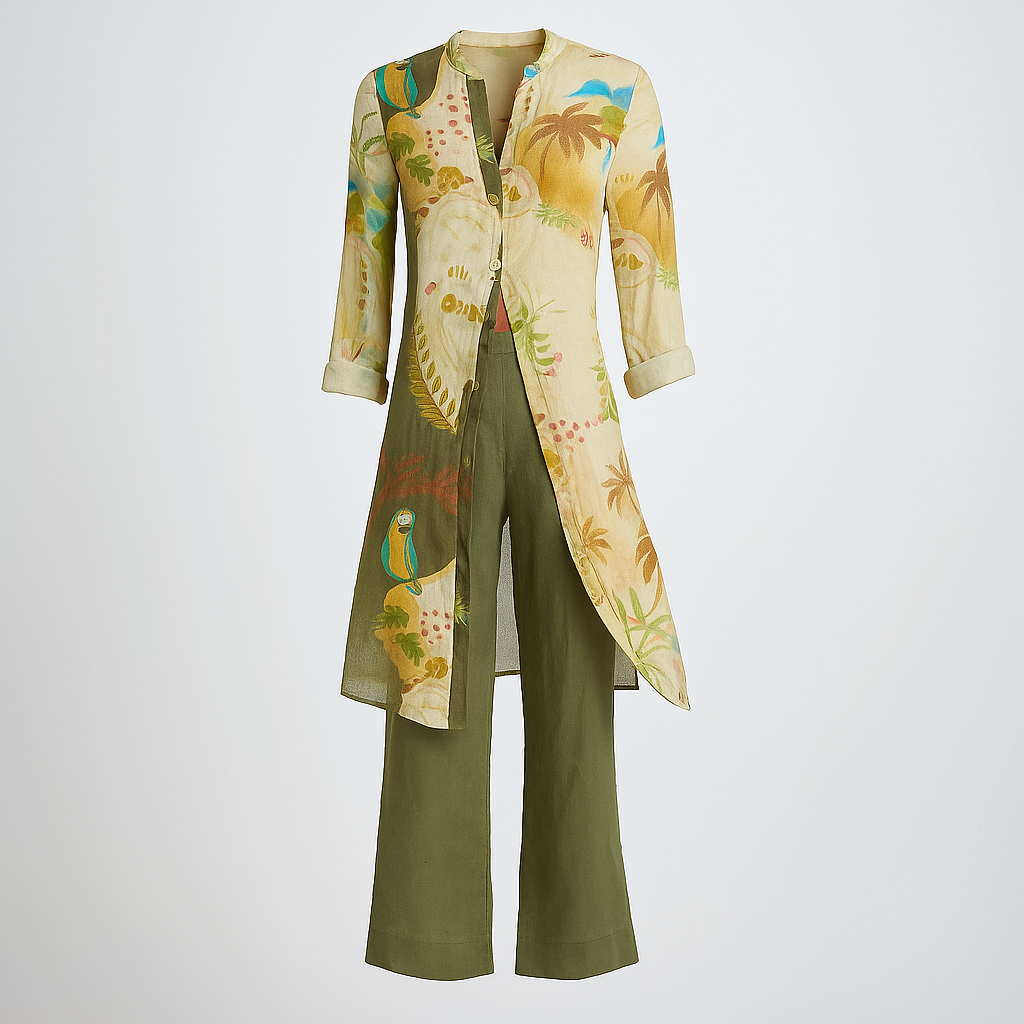 Mary™ | Ensemble Effet Lin Léger
