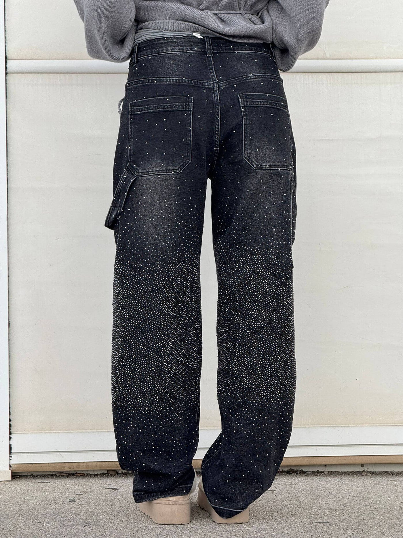 Sophie | Pantalon large à paillettes