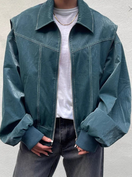 Hailey™ - Veste en cuir haut de gamme