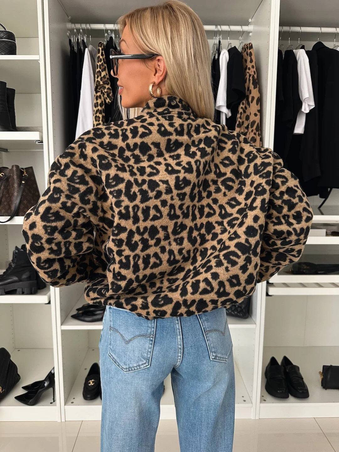 Nova  | Trendy Jasje met Luipaardprint