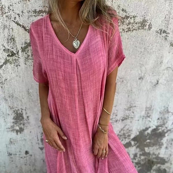 Laura™ | Robe ample à col en V