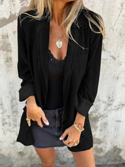Liva™ | Blazer en denim