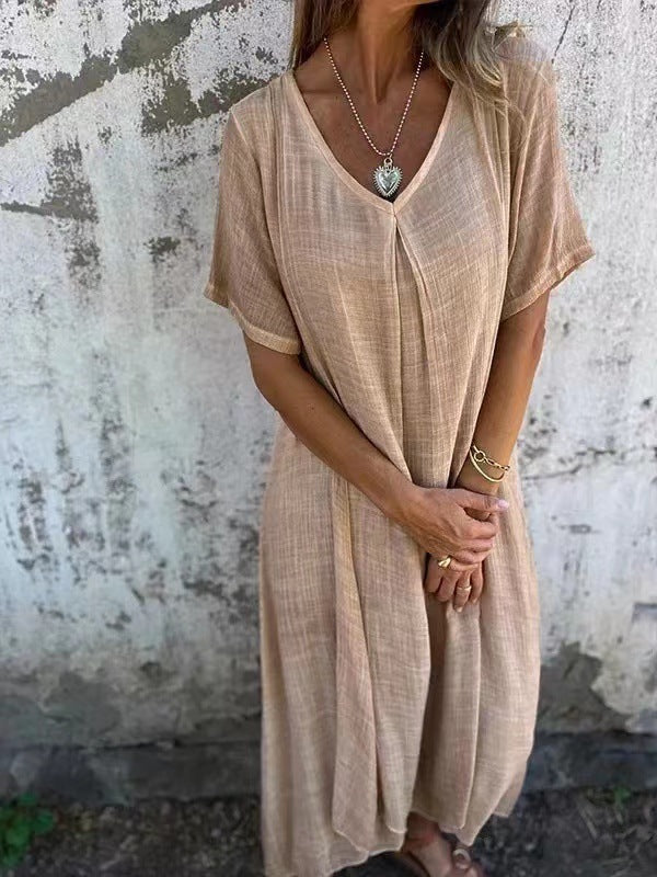 Laura™ | Robe ample à col en V