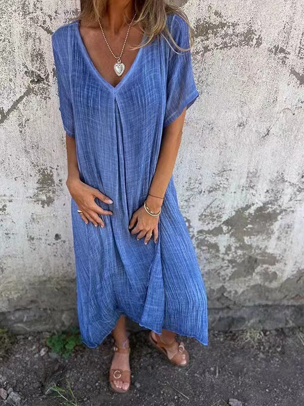 Laura™ | Robe ample à col en V