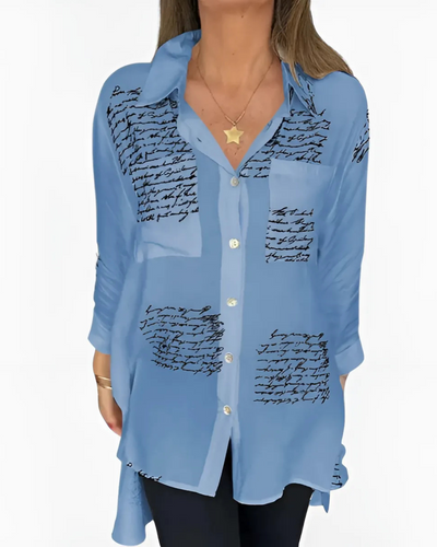 Clara™ | Blouse script