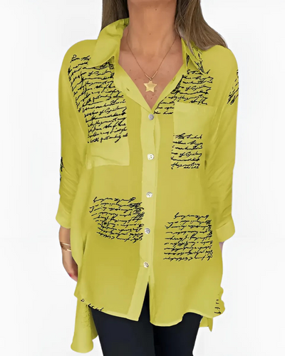 Clara™ | Blouse script