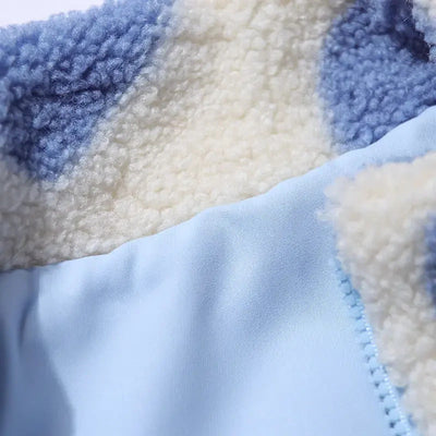 Léa™ | Veste réversible à cœurs