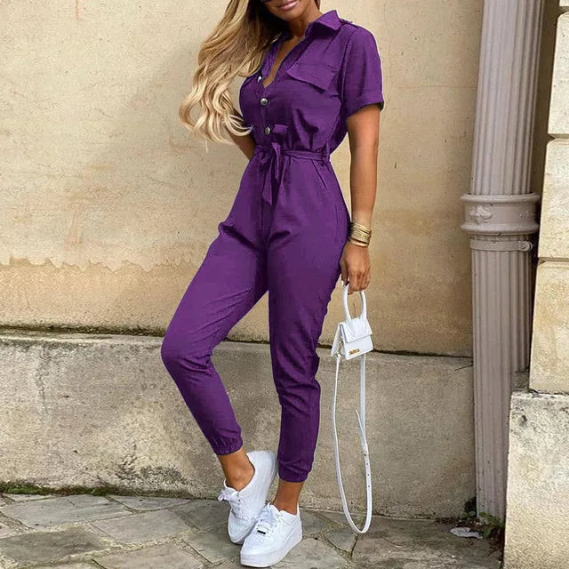 Helen™ | Combinaison utility avec ceinture à la taille